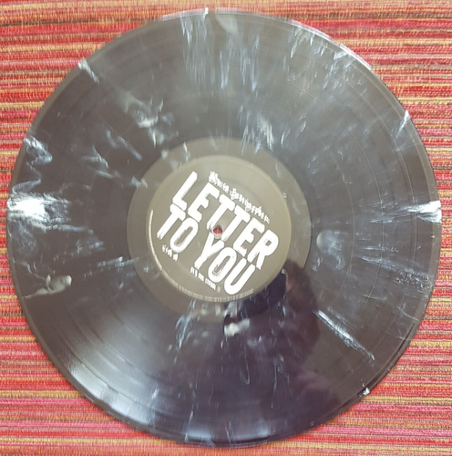 BRUCE SPRINGSTEEN LETTER TO YOU BLACK/WHITE SPLATTER USA LTD EDITION MISPRINT - Picture 7 of 12