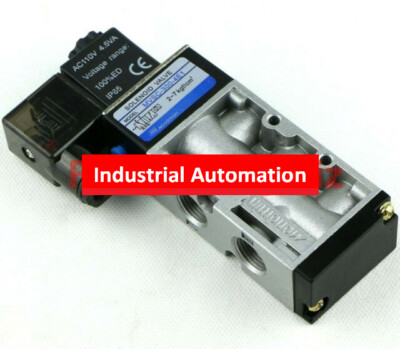 1PC New Mindman MVSC-300-4E1, 4-Way Single, 1MPa 30mm Solenoid Valve 110VAC #