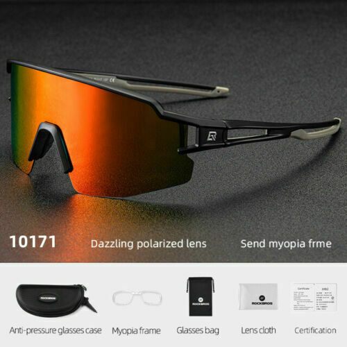 ROCKBROS MTB Bike Polarized Sunglasses Men's Road Bike Cycling Sports Glasses - Bild 2 von 5
