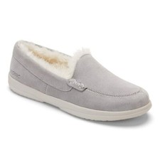 UsedLikeNew - Vionic Womens Lynez Slipper, Grey Suede, 5