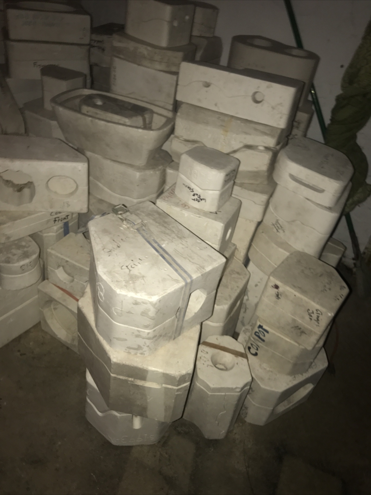Ceramic Slip casting Mold Lot of Over 190 Molds eBay