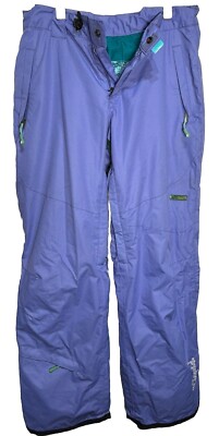 Liquid Snow Pants Woman s purple insulated Lined Ski Snowboard Outdoor Size M/M