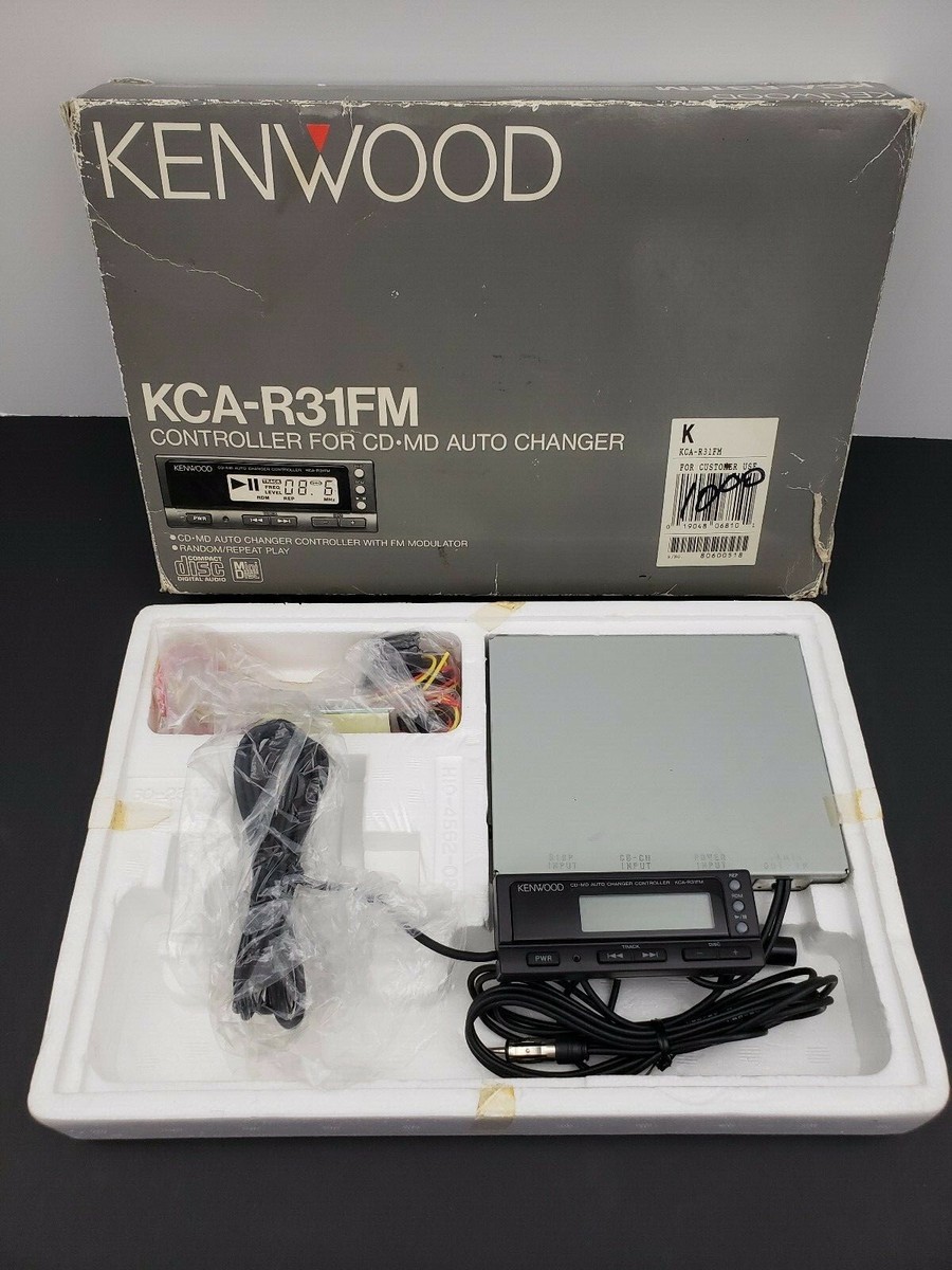 Kenwood KCA-R31FM Controller for CD-MD Auto Changer- In Box | eBay