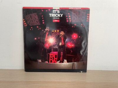 RUN DMC - It's Tricky / Proud To Be Black 12'' Hip Hop Vinyl 1987 London Records