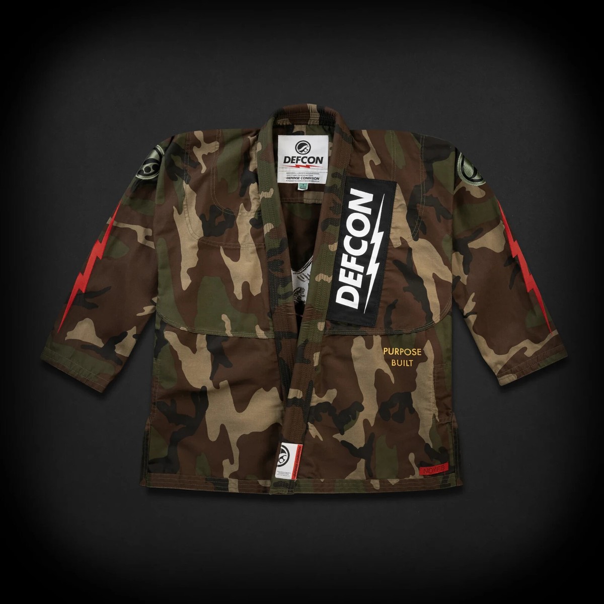 Defcon Group x Shoyroll Gi - Woodland Camo - Size 3 - Brand