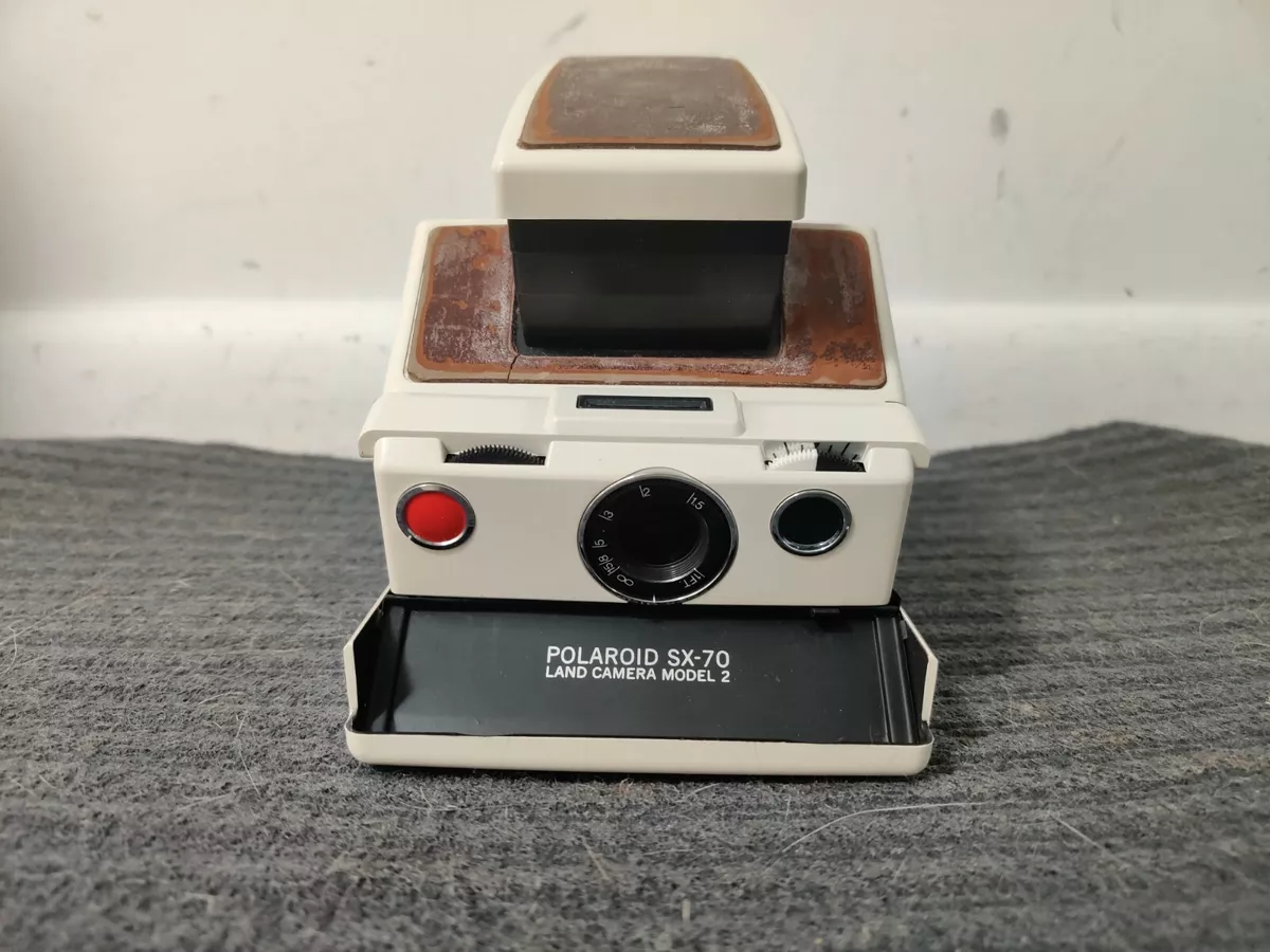 Polaroid sx-70 Land Camera Model 2 ivory untested