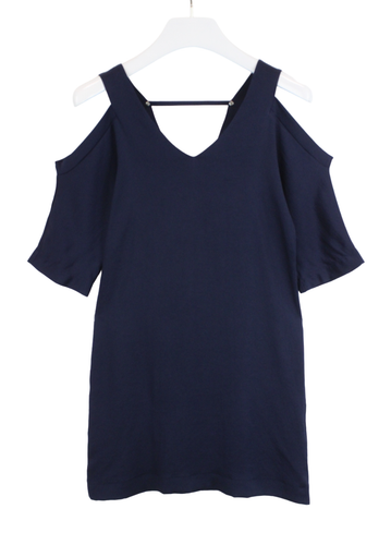 Robe Cop-Copine Burton – Gris Cendré – T36 – Capuche Manches Transparentes