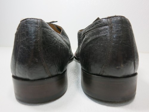 Mauro Mariotti Italia Cuero Vestido Oxfords Derby Zapatos Moda Calzado Para hombres 47 - Imagen 6 de 7