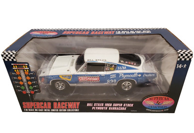 Bill Stiles  1968 Super /Stock  Plymouth Barracuda  1:18   New In Box  1 Of 626