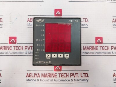 NIPPEN DT-108 3-PHASE Digital Multifunction Meter AUX.SUPPLY-230VAC