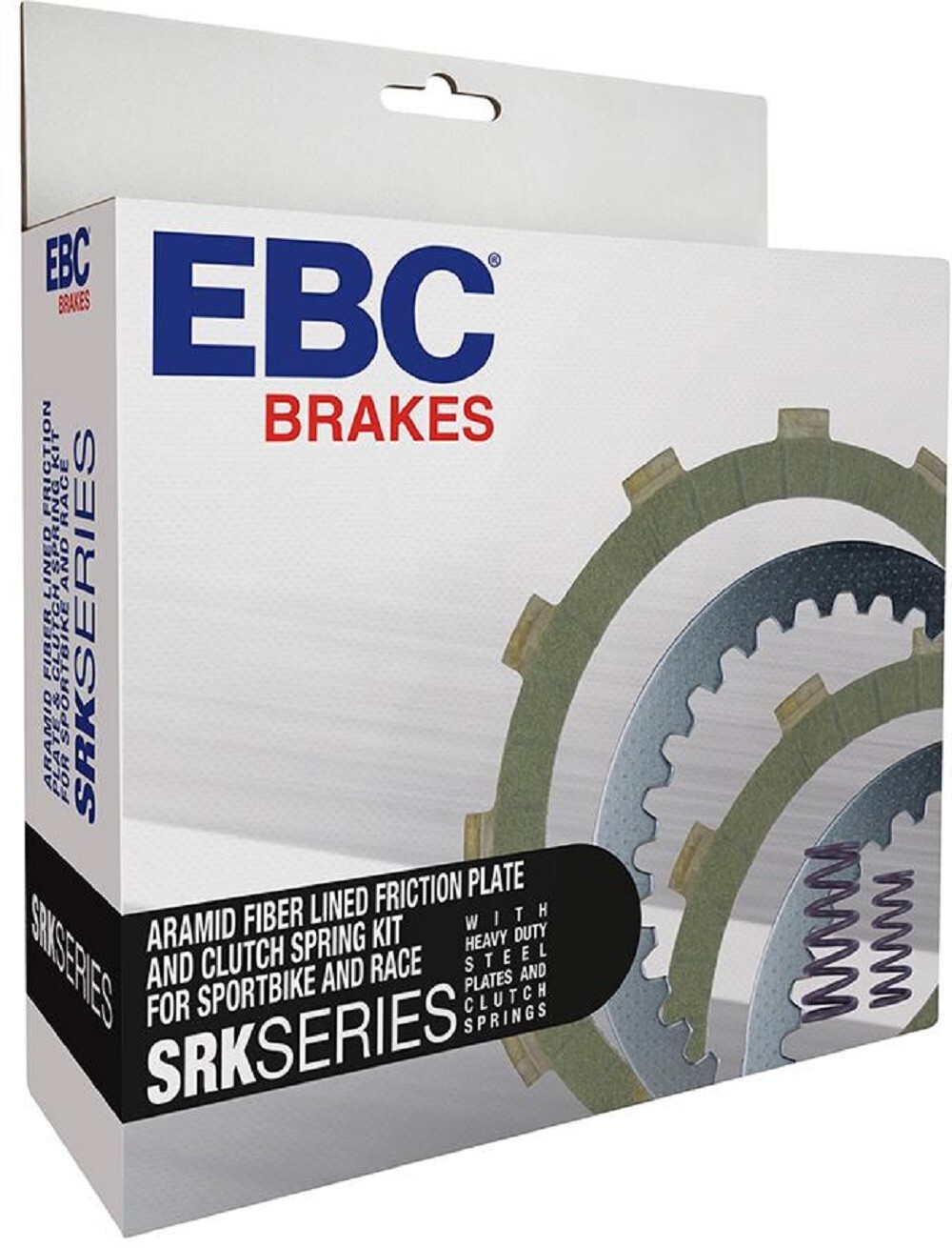 SRK143 EBC Complete Clutch Rebuild Kit for Honda CBR600 F1-F6 2001-2006, FS1-FS2