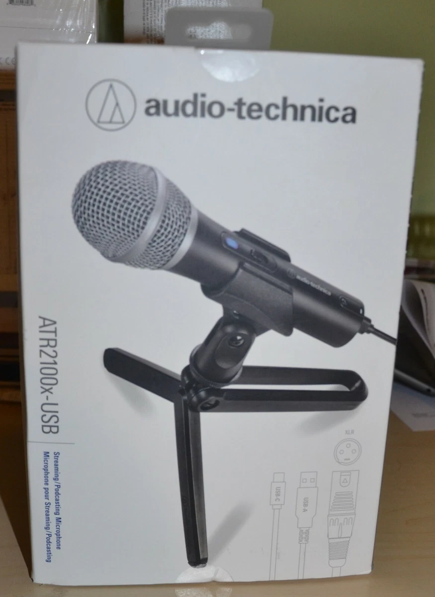 Audio-Technica ATR2100x-USB Cardioid Dynamic USB/XLR Microphone new