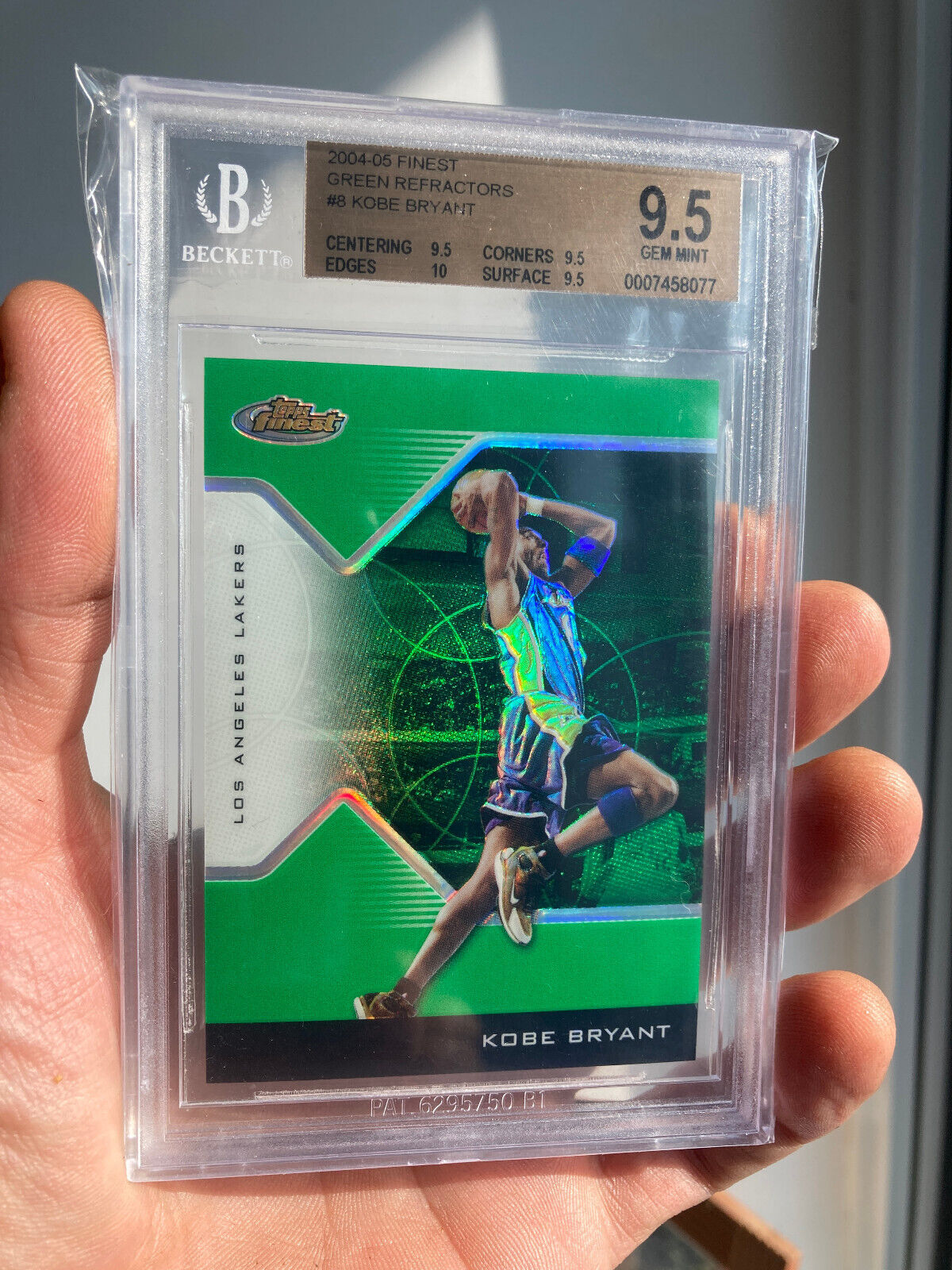 topps finest Kobe Bryant refractor 49-uwasnet.org