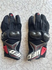 Guanti UFO nero nocche in carbonio motocross quad
