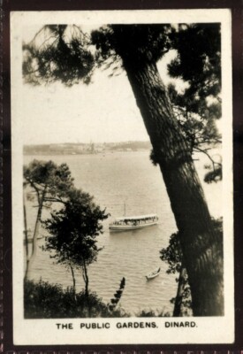Tabakkarte, Kavander, PEEPS INTO MANY LANDS, 3. Med, 1929, Dinard, Bretagne, #9L