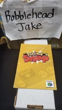 POKEMON SNAP NINTENDO 64 N64 VIDEO GAME MANUAL INSTRUCTION BOOK BOOKLET ONLY