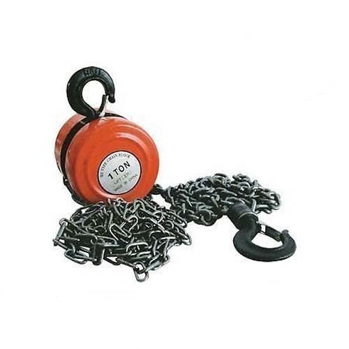 Argano a Catena Manuale 1000kg 3m - Sollevatore Professionale 1 Ton CE