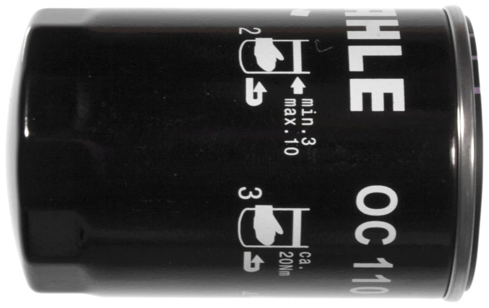 Filtro de aceite de motor compatible con Mercedes-Benz 190E 300E 1985-1993, 300TE 260E MAHLE ORIGI Foto 2 de 3