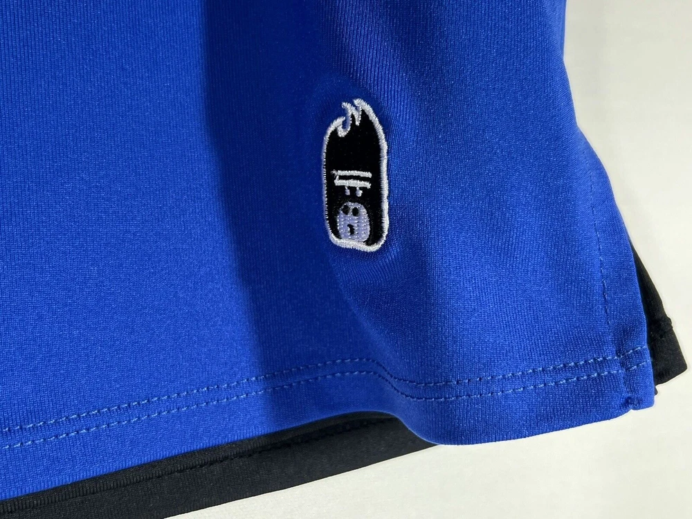 DUC Womens Reversible Tennis Skirt Blue Black 3 Regular Fit