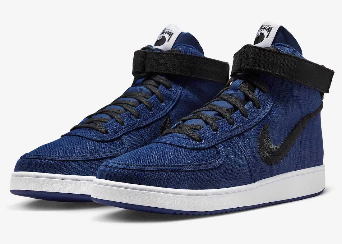 Stussy Nike Vandal High Deep Royal Blue DX5425-400 Men US 7 - 12 Men
