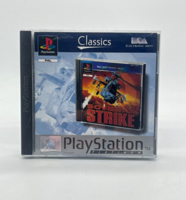 Sony PSX PS1 Playstation 1 Soviet Strike in OVP