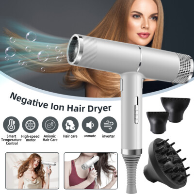 2500W Profesional Secadoras Cabello Secadora De Pelo Secador Hair Dryer Ionic US