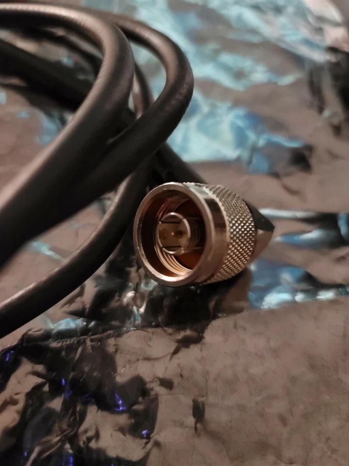 TIMES MICROWACE COAXIAL CABLE 68999 N TYPE MALE RIGHT ANGLE CONNECTORS - Image 2 of 2