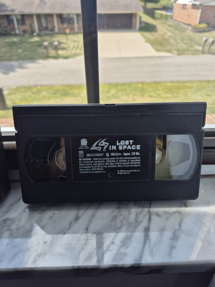 Harry Potter VHS Bundle: Sorcerer's Stone (2002) & Lost In Space (1998) Tested Foto 4 de 4