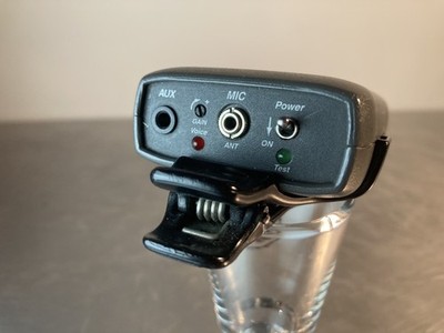 Comtek M-216 Microphone Transmitter Excellent Shape with Belt Clip