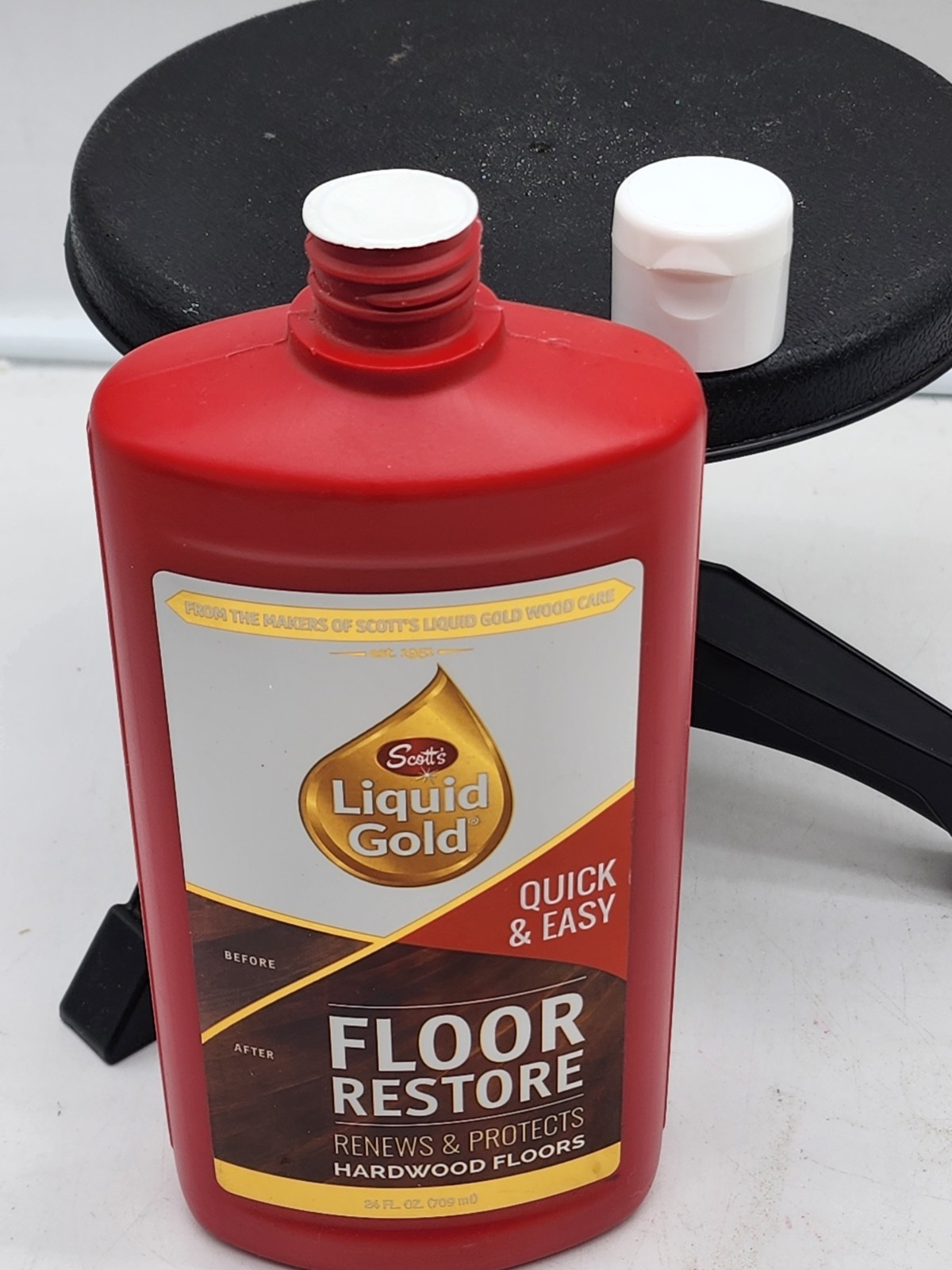Hardwood Floors Restore Renew Recover Protector Clean Shine Bright Finish 24Oz