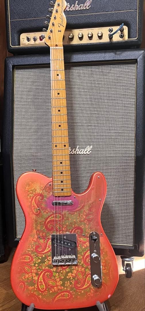 Electric Guitar Fender TL69-700 Paisley Telecaster 1985-86 Made in