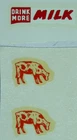 Set 3 decals (2 cow and banner) Matchbox Lesney 21c Commer Milk Float Delivery