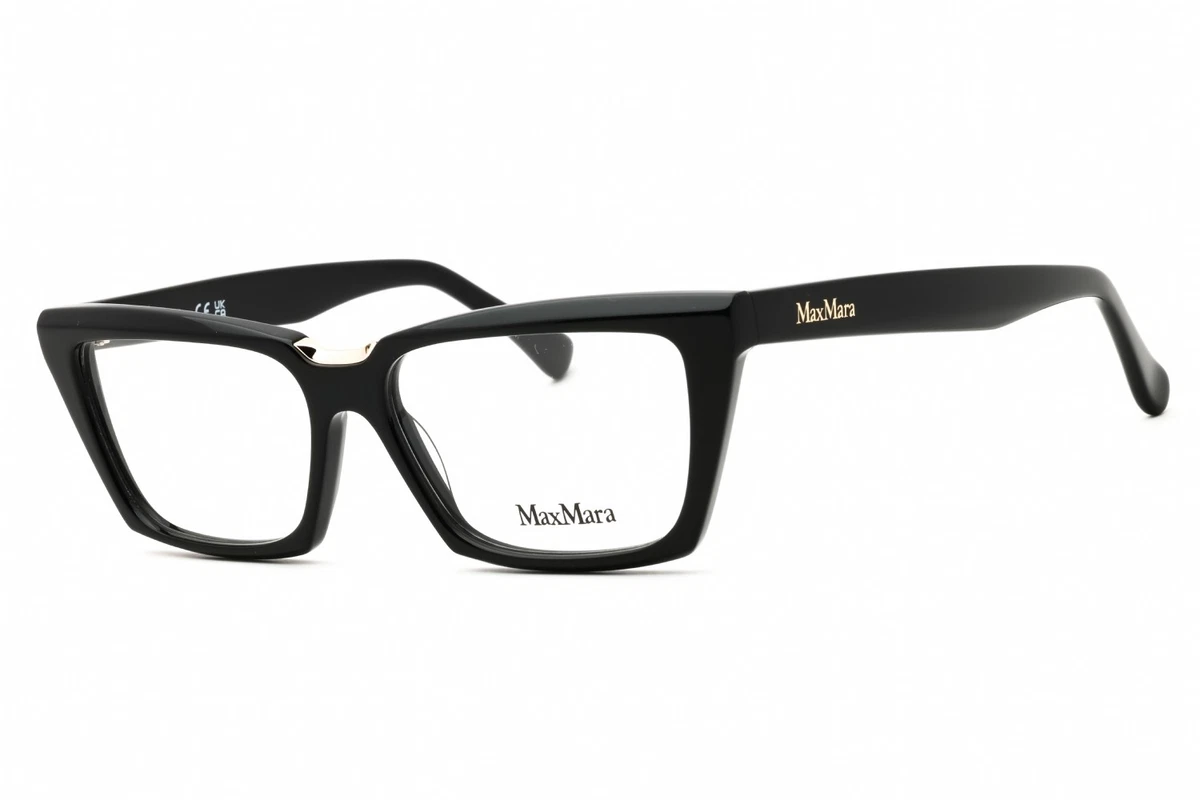 NEW MAX MARA EYEGLASSES BLACK WOMEN EYEWEAR MAX MARA MM5180 001 MM5180 Eyeglasses - Max Mara Authorized Retailer  main image 3