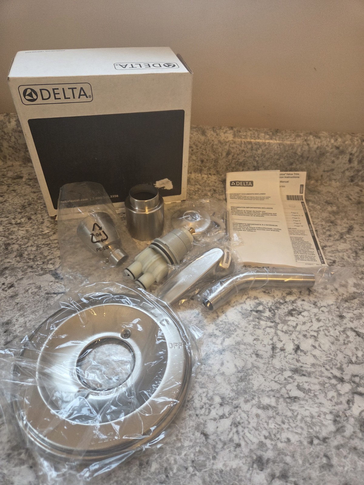 Delta Foundations Monitor 13 BT13210-SS Shower Faucet Trim K