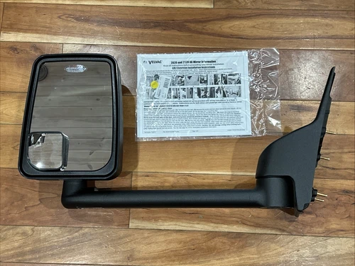 Velvac 714531 2020 Standard Door Mirror   Black, 102" Width, Standard F250 F750