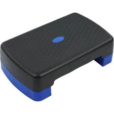 Fitvids 18 Workout Aerobic Stepper Step Platform with 2 Risers, Multiple Colors
