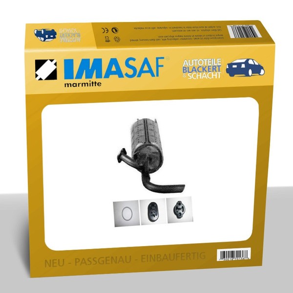 Imasaf Auspuff Esd, Endtopf für Serena (C23M) 2.0 16V-image