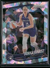 2025 Panini Prizm WNBA #109 Dorka Juhasz Ice Prizms