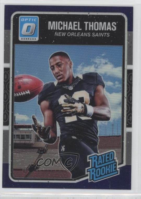 2016 Donruss Optic Rated Rookie Purple Michael Thomas #186 09gw