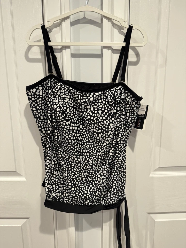 Camiseta Tankini Island Escape Coral Gables sin tirantes o con tirantes talla 6 Foto 3 de 4