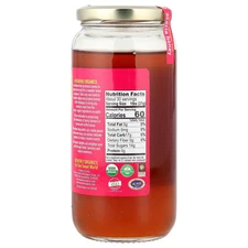 100% Organic Acacia Honey, Raw & Unfiltered, 22 oz (624 g)