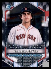 2021 Bowman Chrome Marcelo Mayer Rookie Draft Night RC #BDN-6 Baseball Card