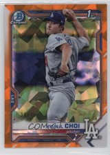 2021 Bowman Sapphire Edition Orange Refractor 8/75 Hyun-il Choi #BCP-130 15mj