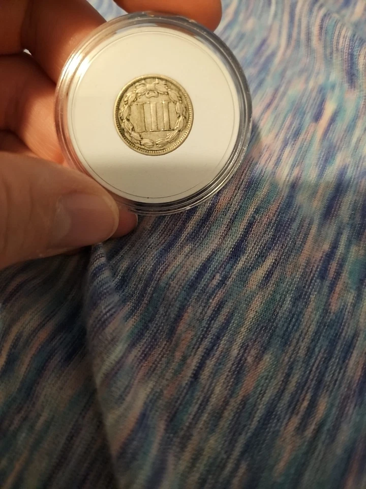 1865 Three Cent Nickel - Image 2 of 2