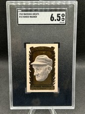 1963 Bazooka All-Time Greats Honus Wagner #10  SGC 6.5