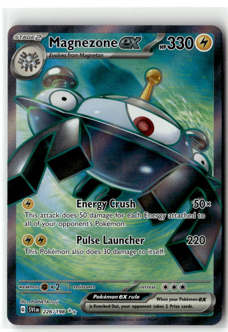 Magnezone ex 226/198 Ultra Rare SV01: Scarlet & Violet Base Set Pokemon Holof...