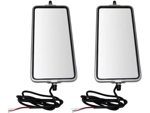 TRQ 52QV19Y Door Mirror Set Fits 2011-2013 Peterbilt 337