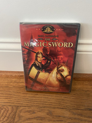 The Magic Sword DVD 1962 Film, Basil Rathbone, Factory Sealed, New