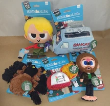 NEW LOT 5 BARK DOG TOYS HOME ALONE KEVIN MARV VAN TARANTULA CHRISTMAS BARKBOX
