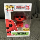 Funko Pop Clifford #28 Flocked Hot Topic Exclusive